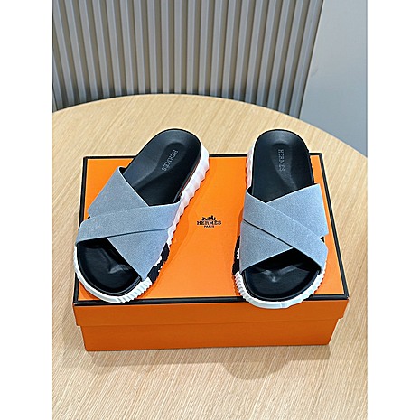HERMES Shoes for Men's HERMES Slippers #782756 replica