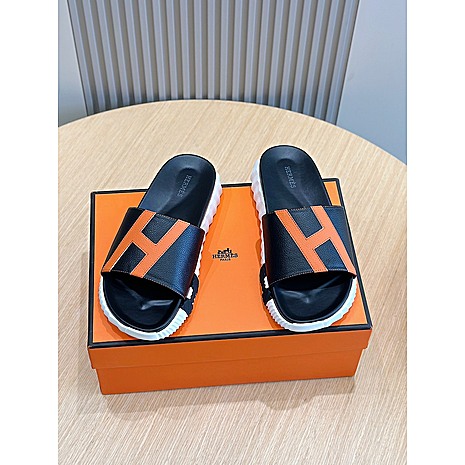HERMES Shoes for Men's HERMES Slippers #782758 replica