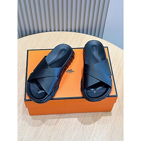 HERMES Shoes for Men's HERMES Slippers #782762 replica
