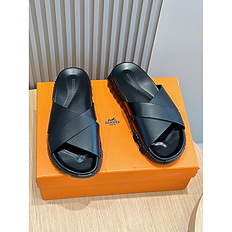 HERMES Shoes for Men's HERMES Slippers #782767 replica