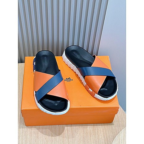 HERMES Shoes for Men's HERMES Slippers #782771 replica