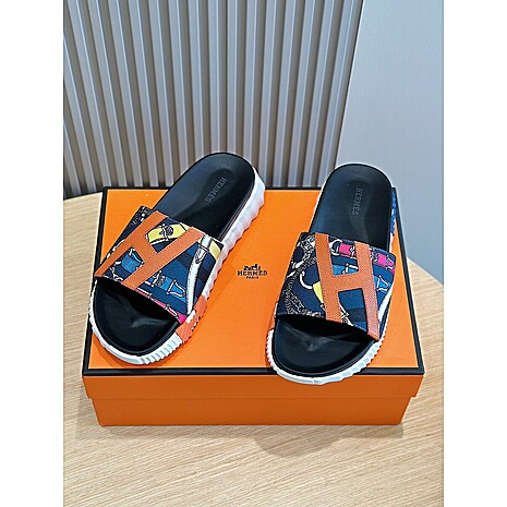 HERMES Shoes for Men's HERMES Slippers #782776 replica