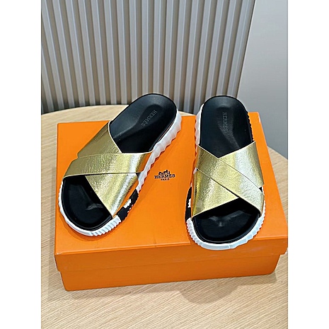 HERMES Shoes for Men's HERMES Slippers #782777 replica