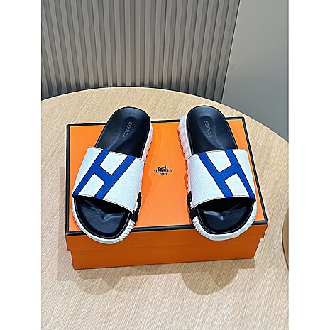 HERMES Shoes for Men's HERMES Slippers #782778 replica