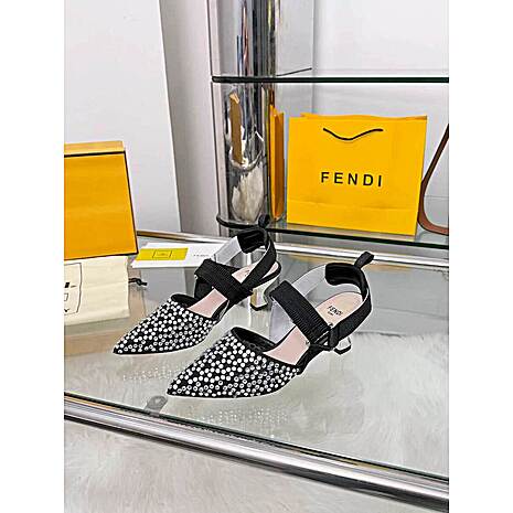Fendi 5.5cm High-heeled shoes for women #783342 replica