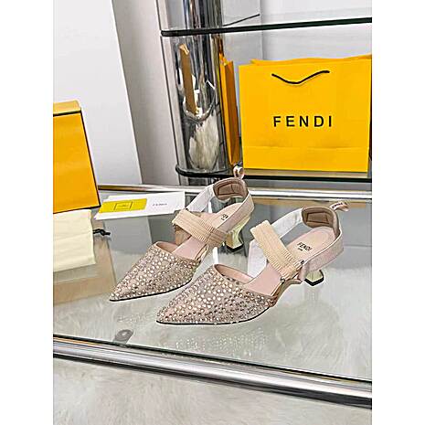Fendi 5.5cm High-heeled shoes for women #783343 replica