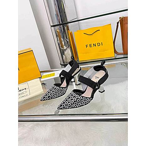 Fendi 8.5cm High-heeled shoes for women #783346 replica