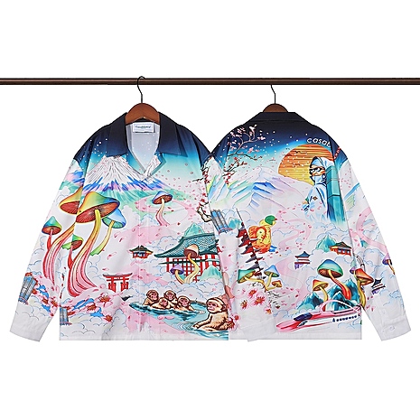 Casablanca shirts for Casablanca Long-Sleeved shirts for men #784827 replica