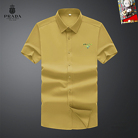 Prada Short-Sleeved Shirts for Men #785718 replica