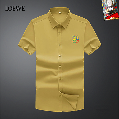 LOEWE shirts for LOEWE Short-Sleeved Shirts for Men #785894 replica