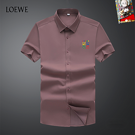 LOEWE shirts for LOEWE Short-Sleeved Shirts for Men #785896 replica