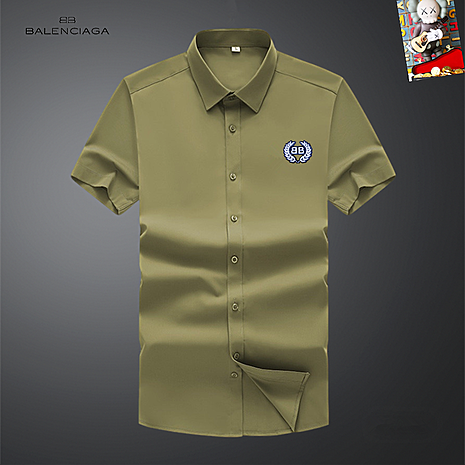 Balenciaga Shirts for Balenciaga short sleeved shirts for men #785948 replica