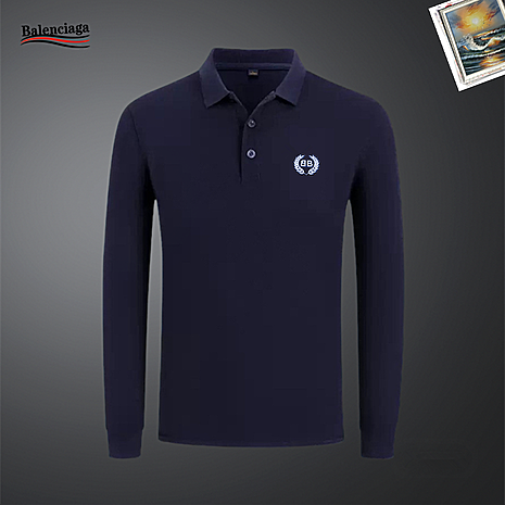 Balenciaga Long-Sleeved T-Shirts for Men #785953 replica