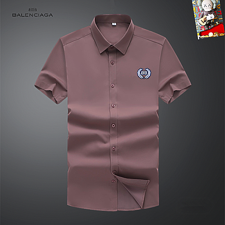 Balenciaga Shirts for Balenciaga short sleeved shirts for men #785955 replica