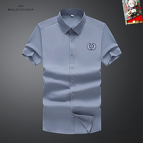 Balenciaga Shirts for Balenciaga short sleeved shirts for men #785956 replica