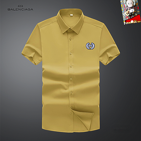 Balenciaga Shirts for Balenciaga short sleeved shirts for men #785957 replica