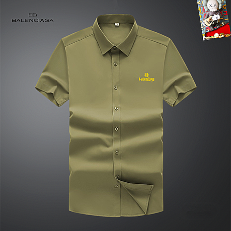 Balenciaga Shirts for Balenciaga short sleeved shirts for men #785969 replica