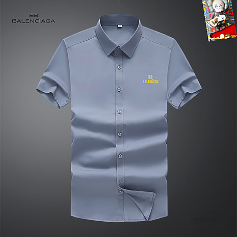 Balenciaga Shirts for Balenciaga short sleeved shirts for men #785973 replica