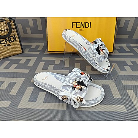 Fendi shoes for Fendi slippers for women #786070 replica