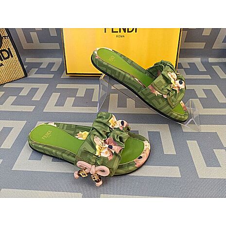 Fendi shoes for Fendi slippers for women #786072 replica