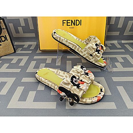 Fendi shoes for Fendi slippers for women #786075 replica