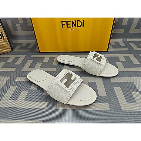 Fendi shoes for Fendi slippers for women #786077 replica