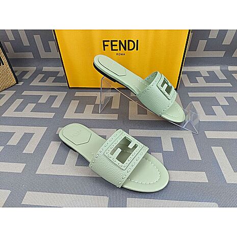 Fendi shoes for Fendi slippers for women #786079 replica