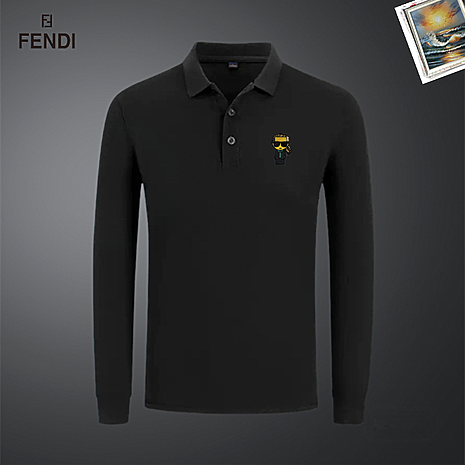 Fendi Long-Sleeved T-Shirts for MEN #786098 replica