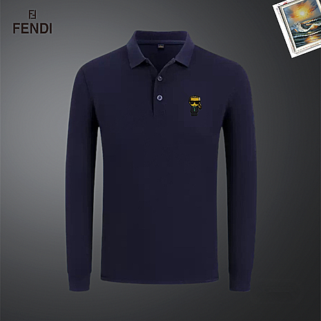 Fendi Long-Sleeved T-Shirts for MEN #786104 replica