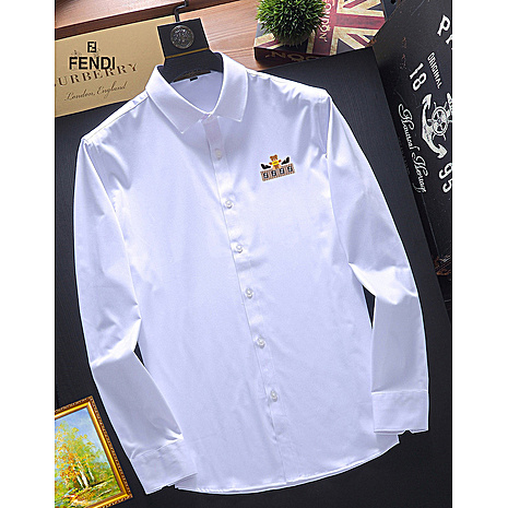Fendi Shirts for Fendi Long-Sleeved Shirts for men #786110 replica