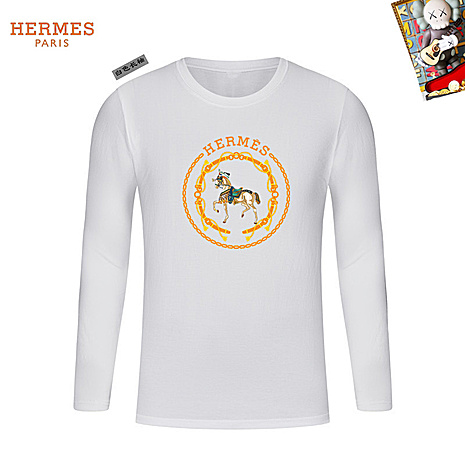 HERMES Long-Sleeved T-shirts for MEN #786442 replica