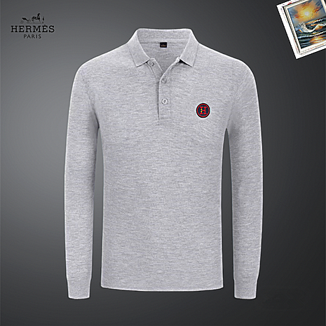 HERMES Long-Sleeved T-shirts for MEN #786446 replica