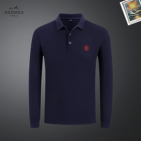 HERMES Long-Sleeved T-shirts for MEN #786448 replica