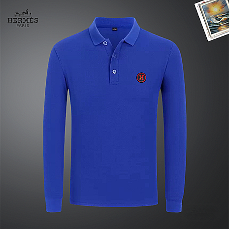 HERMES Long-Sleeved T-shirts for MEN #786449 replica