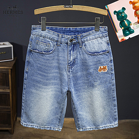 HERMES Jeans for HERMES Short Jeans for men #787767 replica