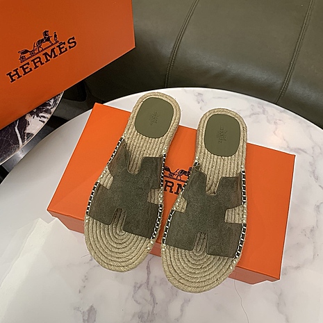 HERMES Shoes for Men's HERMES Slippers #787772 replica