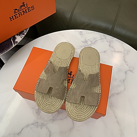 HERMES Shoes for Men's HERMES Slippers #787775 replica