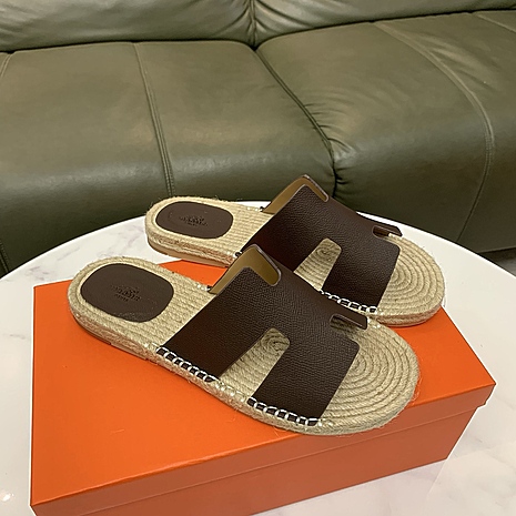 HERMES Shoes for Men's HERMES Slippers #787779 replica