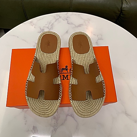 HERMES Shoes for Men's HERMES Slippers #787780 replica