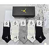 US$20.00 Jordan Socks 5pcs sets #779202
