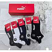 US$20.00 Puma Socks 5pcs sets #779205