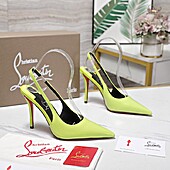 US$118.00 christian louboutin 10cm High-heeled shoes for women #779338
