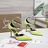 US$118.00 christian louboutin 10cm High-heeled shoes for women #779676