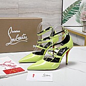US$118.00 christian louboutin 10cm High-heeled shoes for women #779676