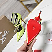 US$118.00 christian louboutin 10cm High-heeled shoes for women #779676