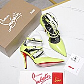 US$118.00 christian louboutin 10cm High-heeled shoes for women #779676