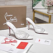 US$111.00 christian louboutin 10cm High-heeled shoes for women #779680