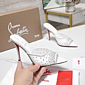US$111.00 christian louboutin 10cm High-heeled shoes for women #779680