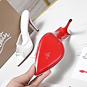 US$111.00 christian louboutin 10cm High-heeled shoes for women #779680