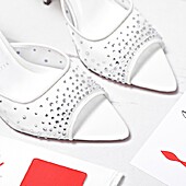 US$111.00 christian louboutin 10cm High-heeled shoes for women #779680